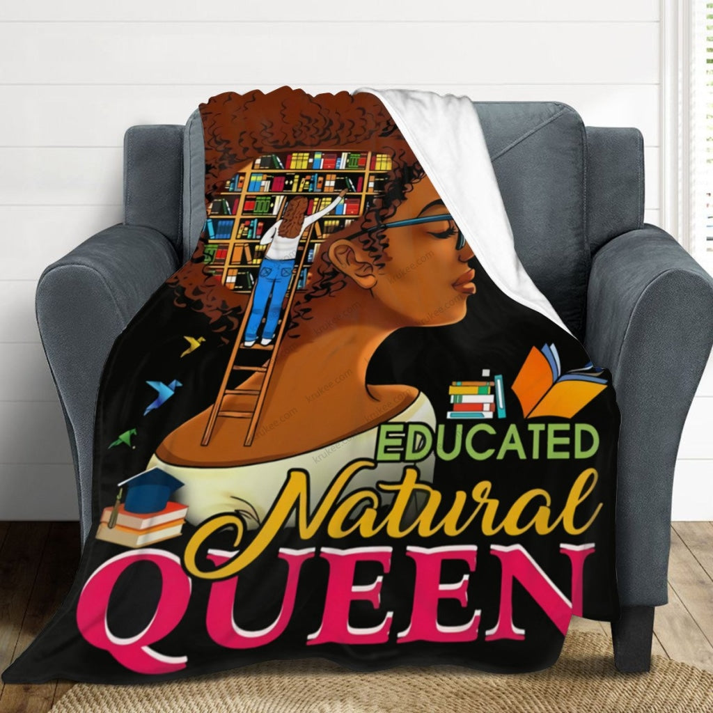 African Artwork Apron - Queenfleece Blanket
