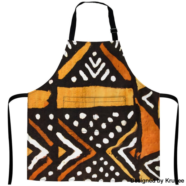 African Culture Art Apron - 2 27Inch X 29Inch Aprons