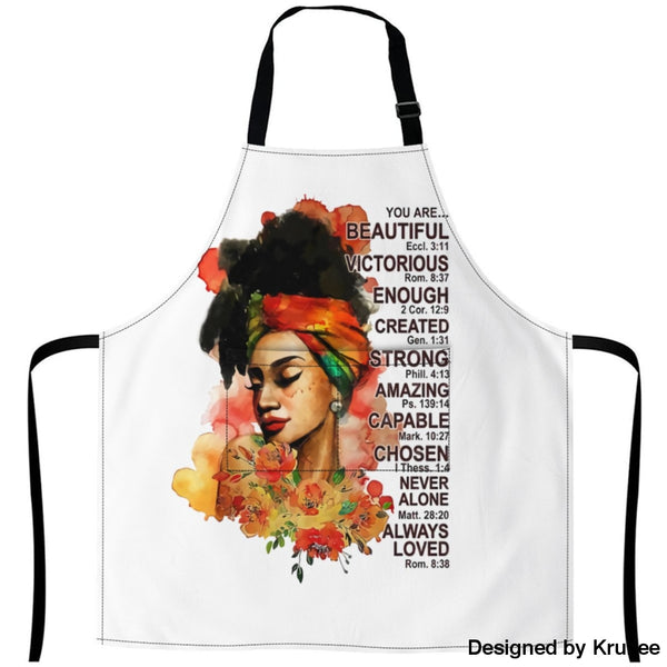 African Culture Art Apron - You Are 27Inch X 29Inch Aprons