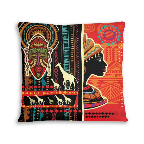 African artwork pillow - Culture 22