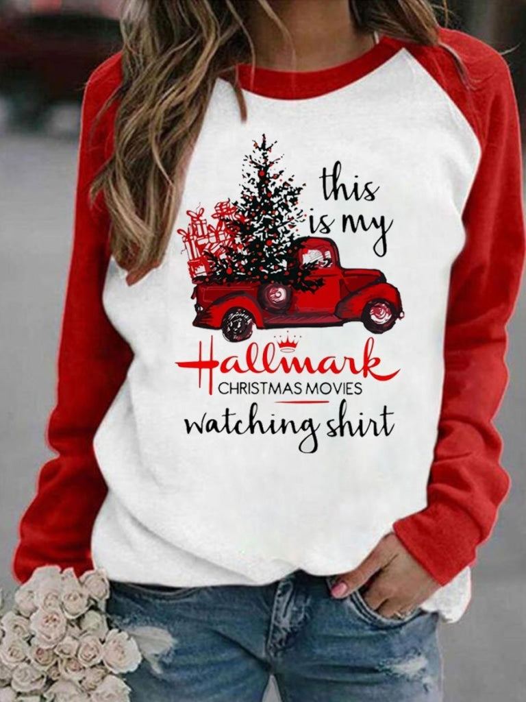 Hallmark movie deals sweatshirt