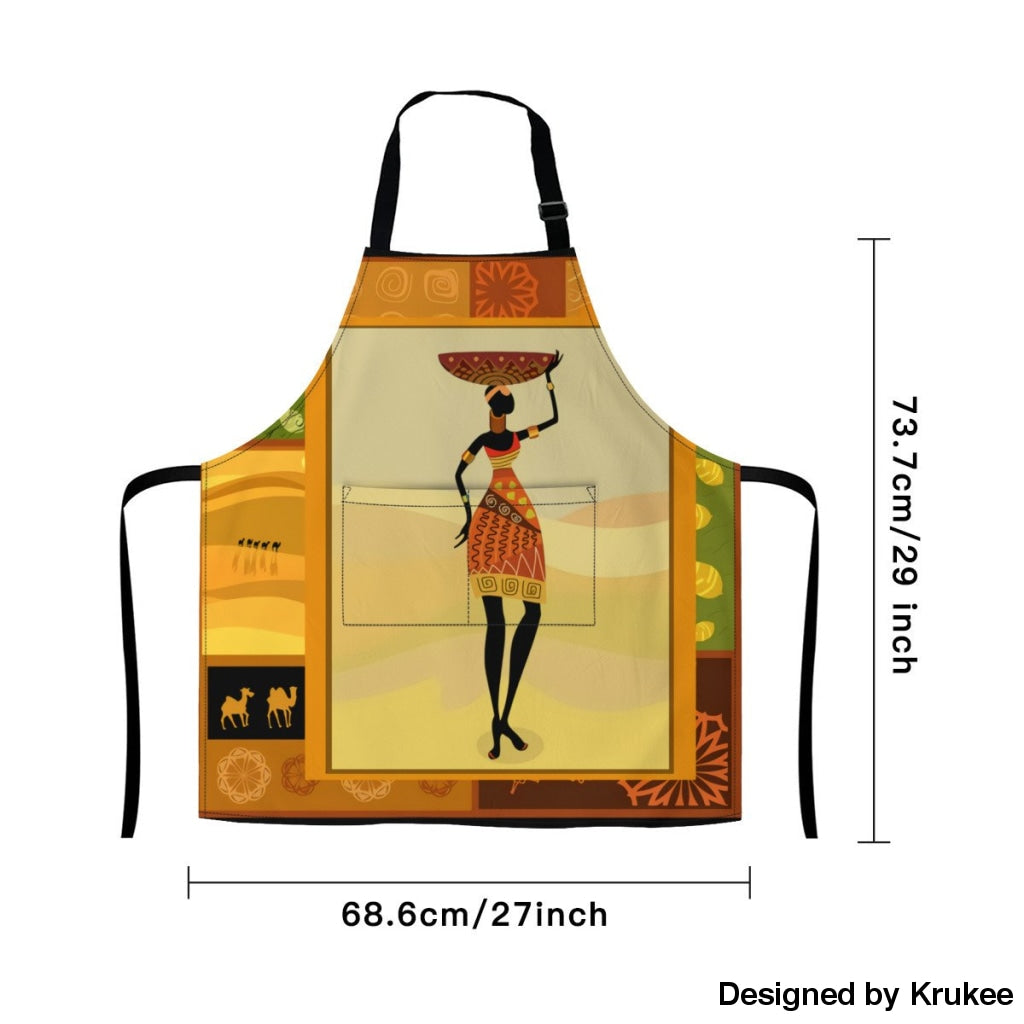 10376143-African-Girl-Dressed-In-A-Decorative