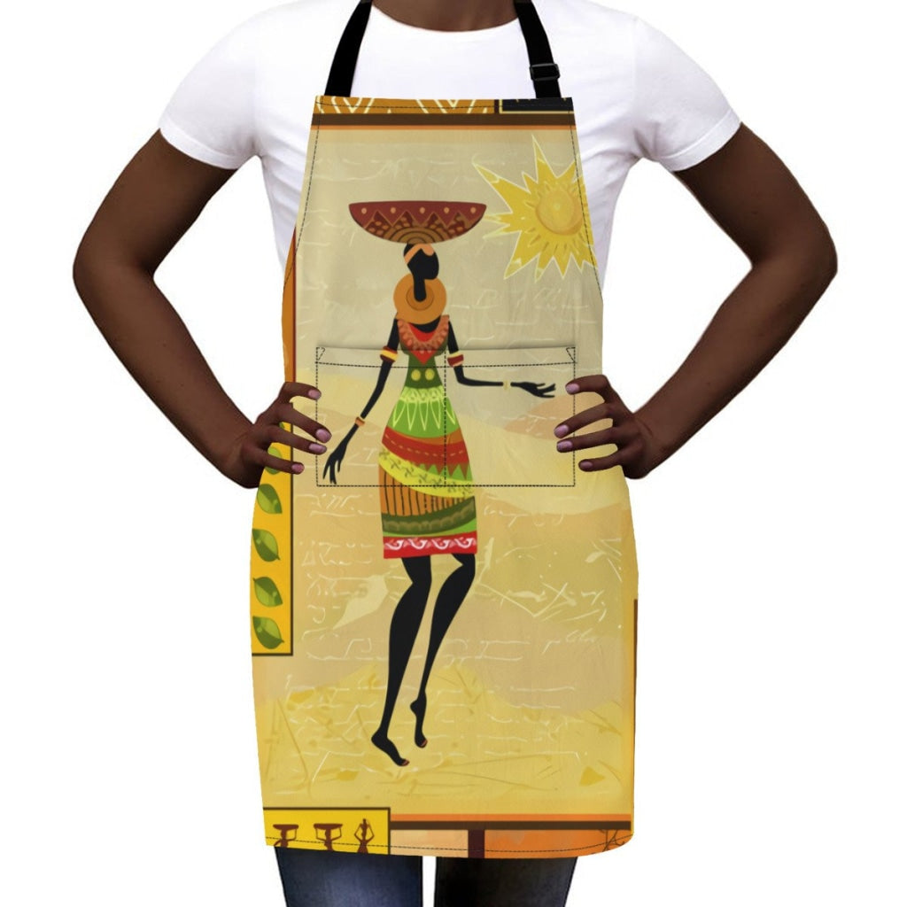 10376155-African-Girl-Dressed-In-A-Decorative