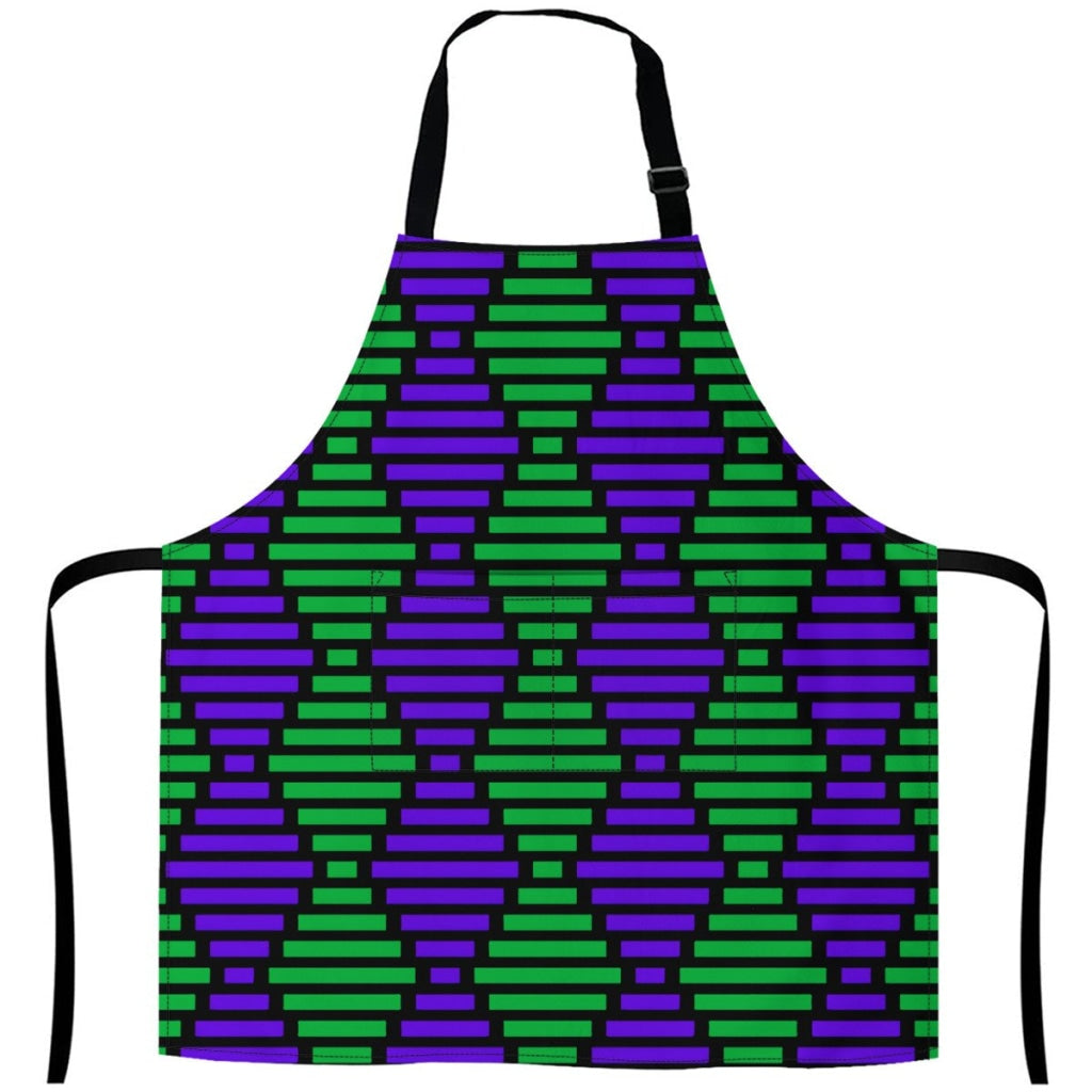 29267716-Purple-And-Green-African-Pattern White / One Size