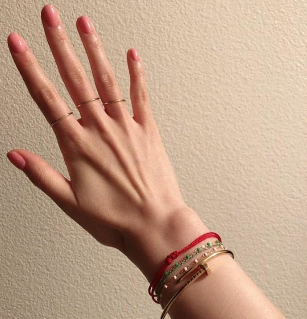 2Pcs Adjustable Good Luck Red Wax Rope Bracelet Earrings