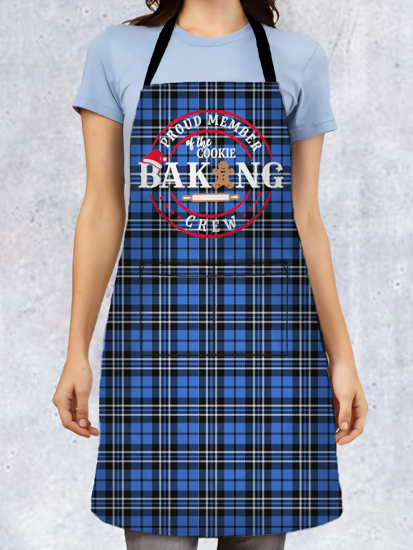 Cookie Plaid Apron