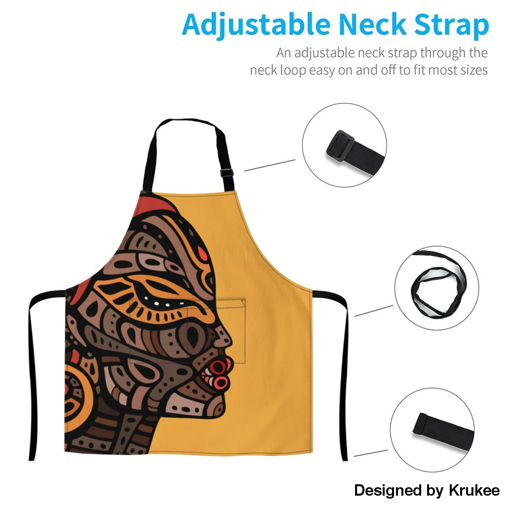 43223837-Profile-Of-Beautiful-African-Woman-Hand-Drawn-Ethnic-Illustration-
