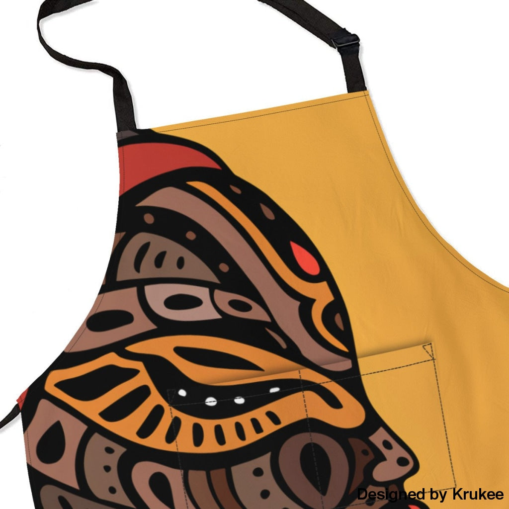43223837-Profile-Of-Beautiful-African-Woman-Hand-Drawn-Ethnic-Illustration-