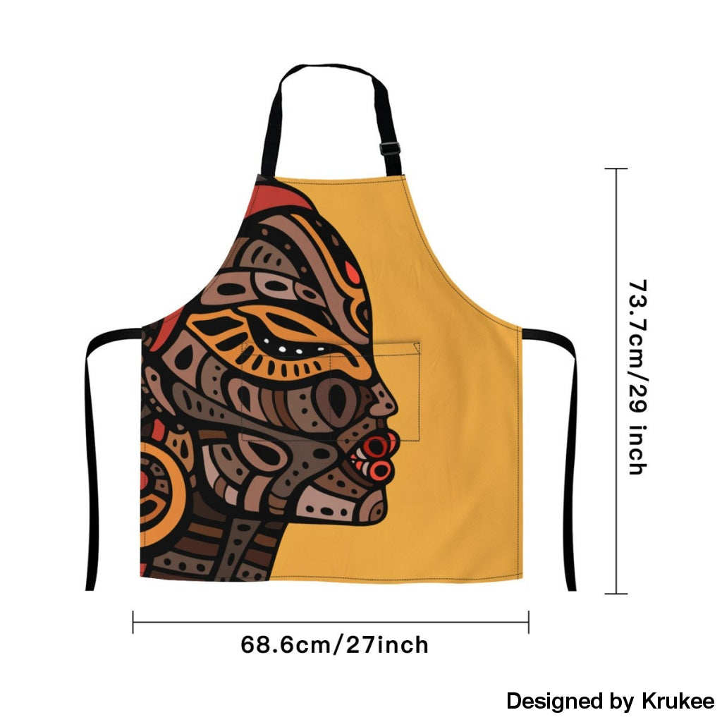 43223837-Profile-Of-Beautiful-African-Woman-Hand-Drawn-Ethnic-Illustration-
