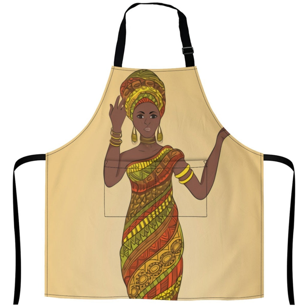 46598096-Dancing-Beautiful-African-Woman-In-Turban-And-Traditional-Costume-With-Ethnic-Geometric-Orn