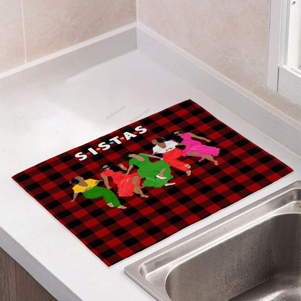 5 Microfiber Drying Mat