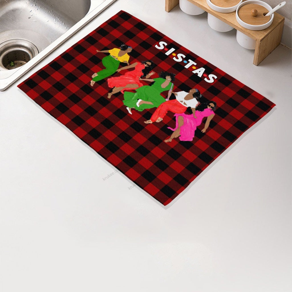 5 Microfiber Drying Mat