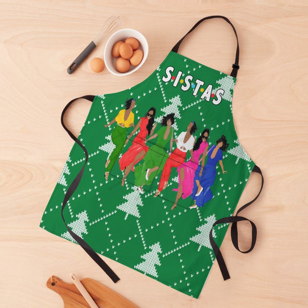 6-6Apron White / One Size