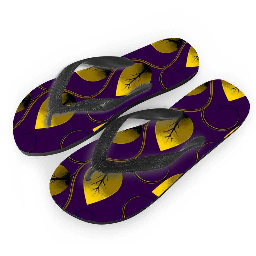 African Art Flips Flops
