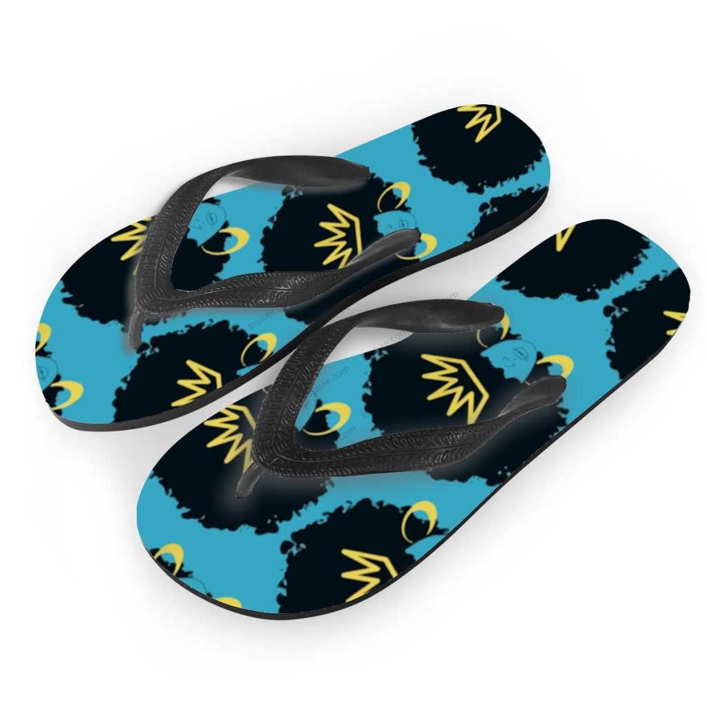 African Art Flips Flops