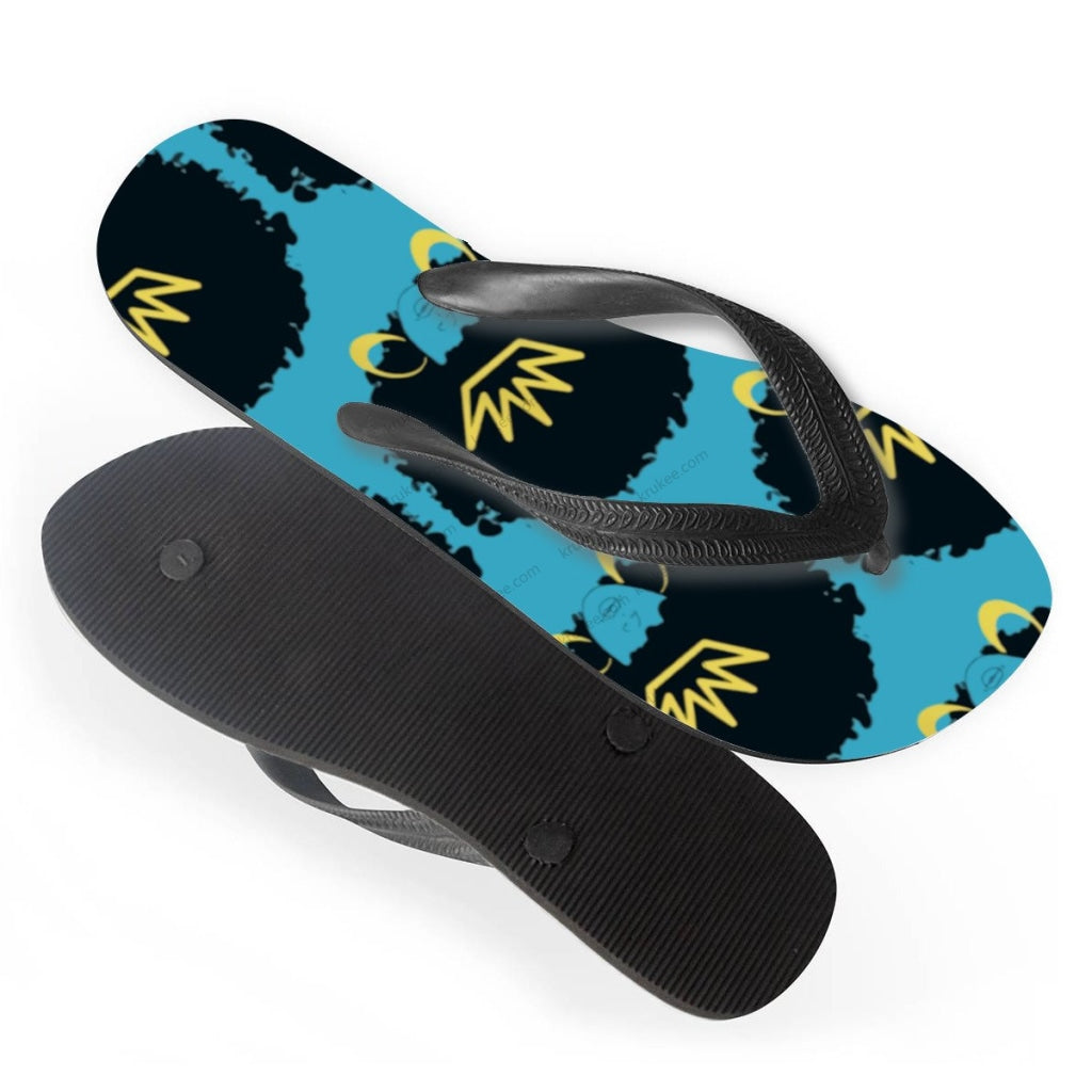 African Art Flips Flops