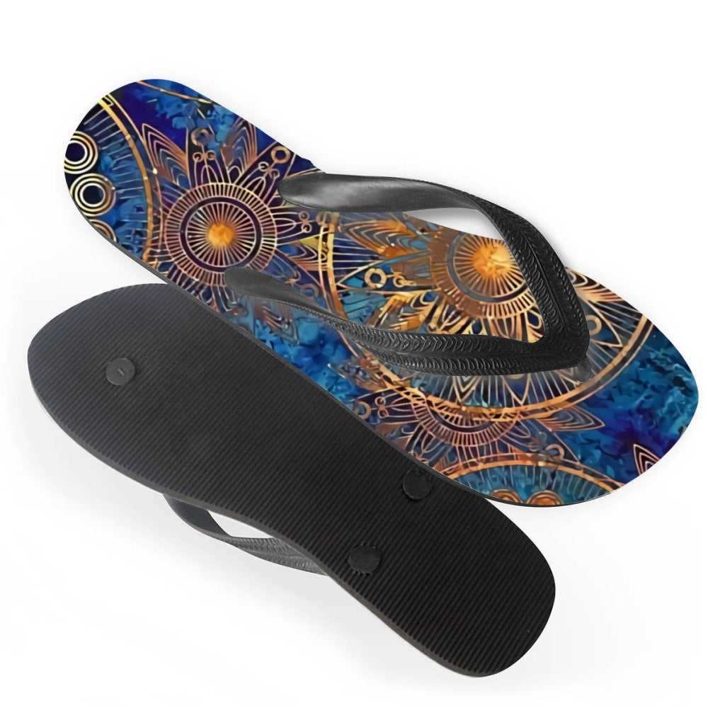 African Art Flips Flops