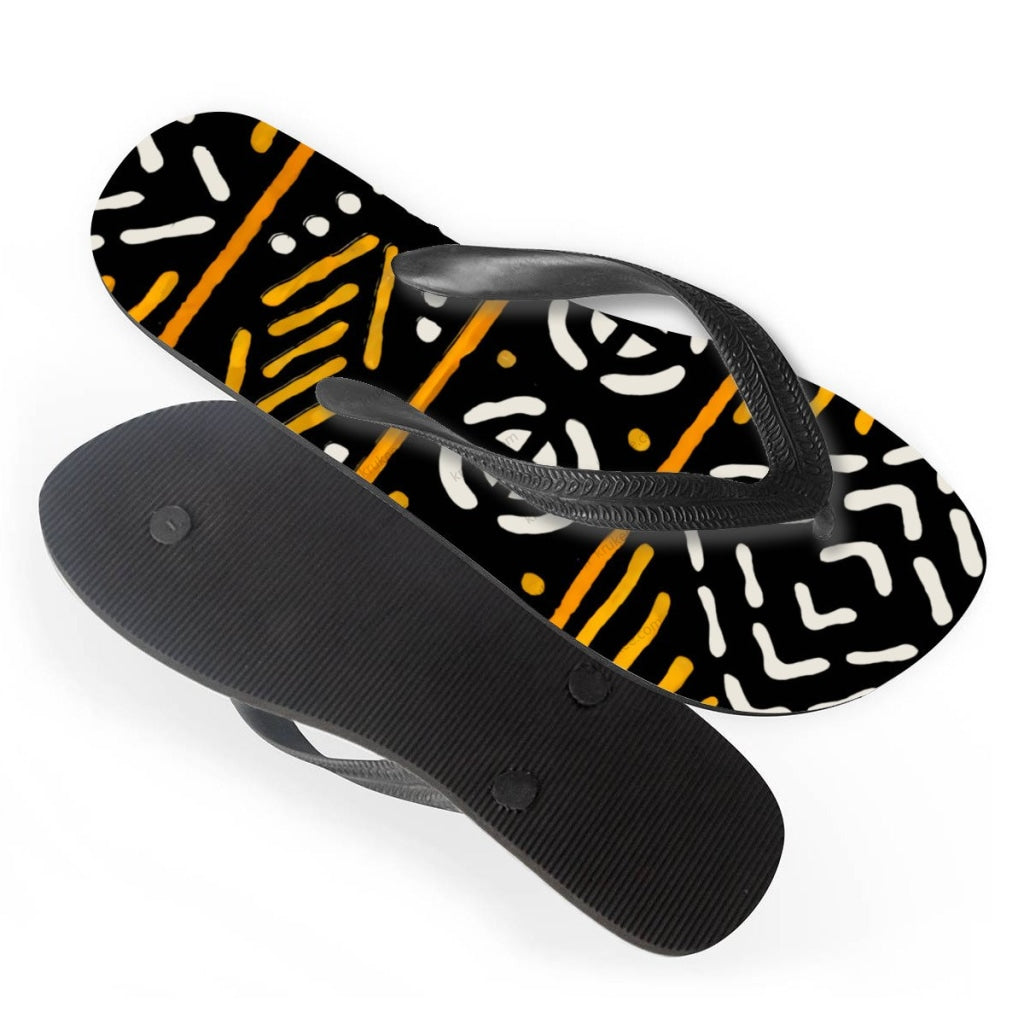 African Art Flips Flops