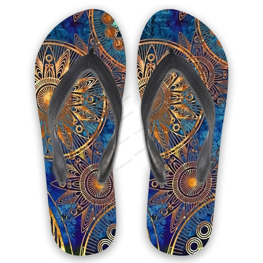 African Art Flips Flops S