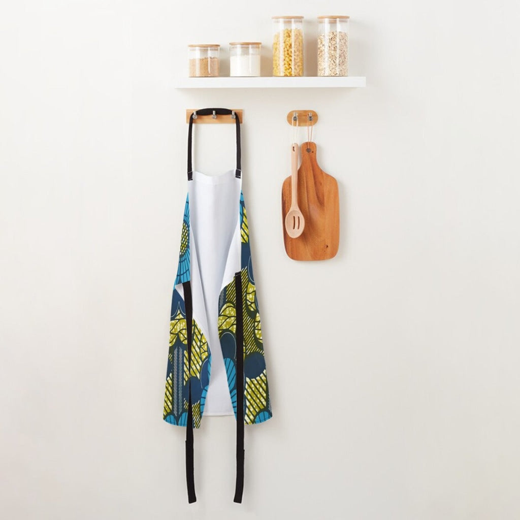 African Artwork Apron - Flowers