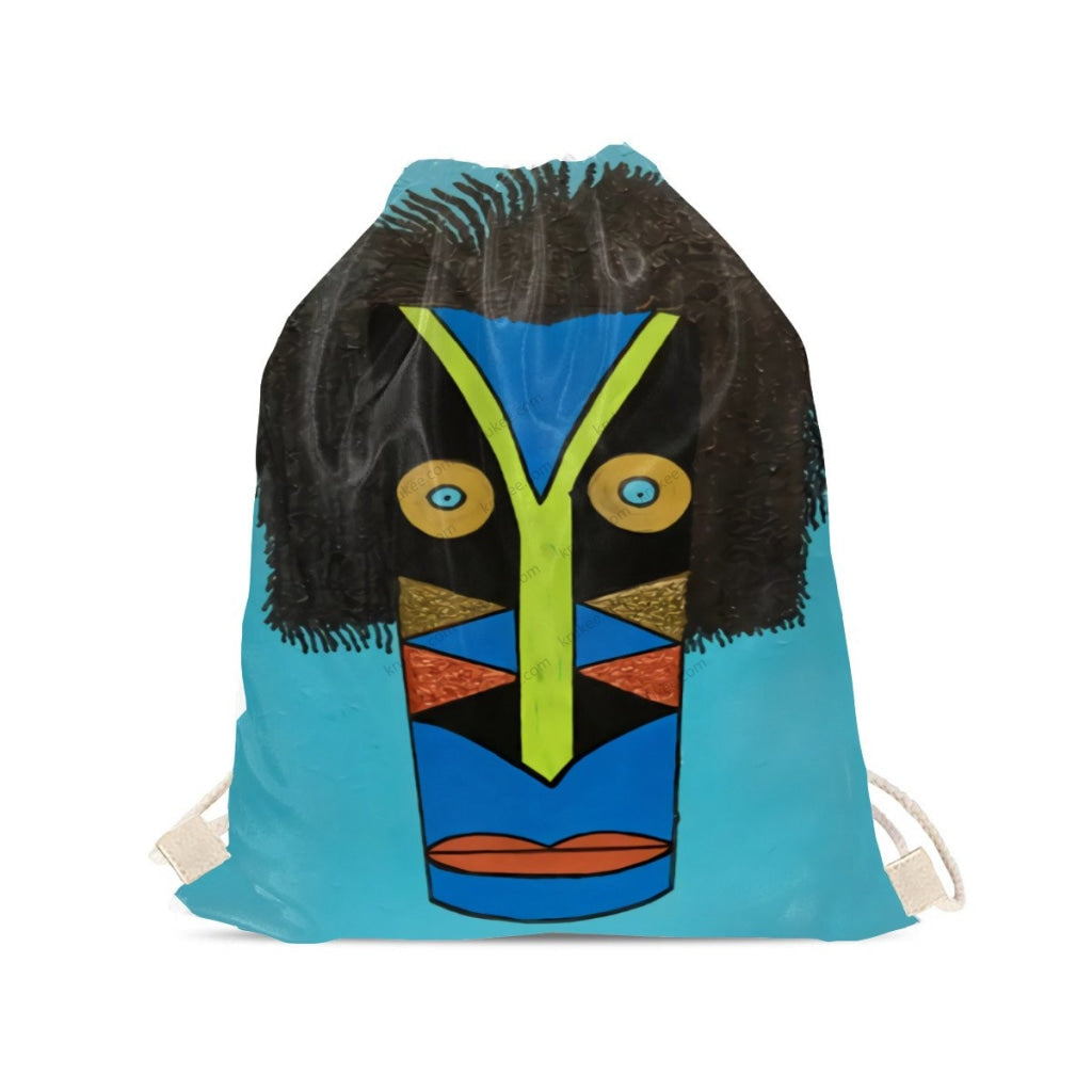 African Artwork Apron - Culture 10 Drawstring Pocket