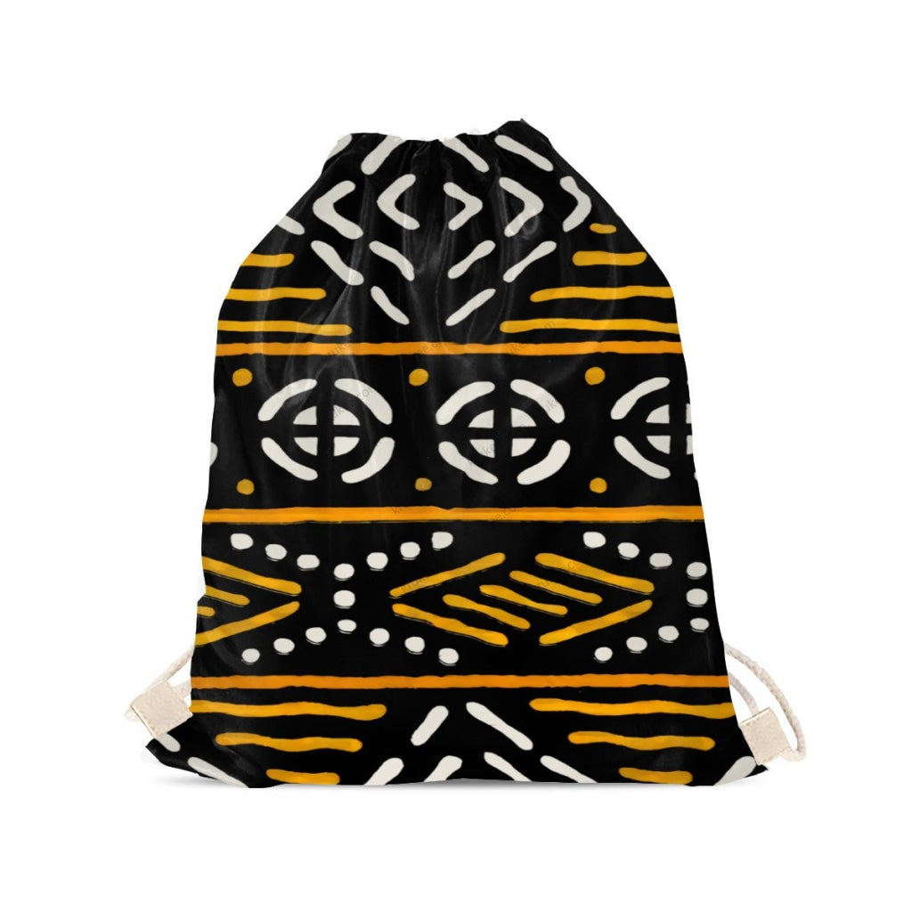 African Artwork Apron - Culture 5 Drawstring Pocket