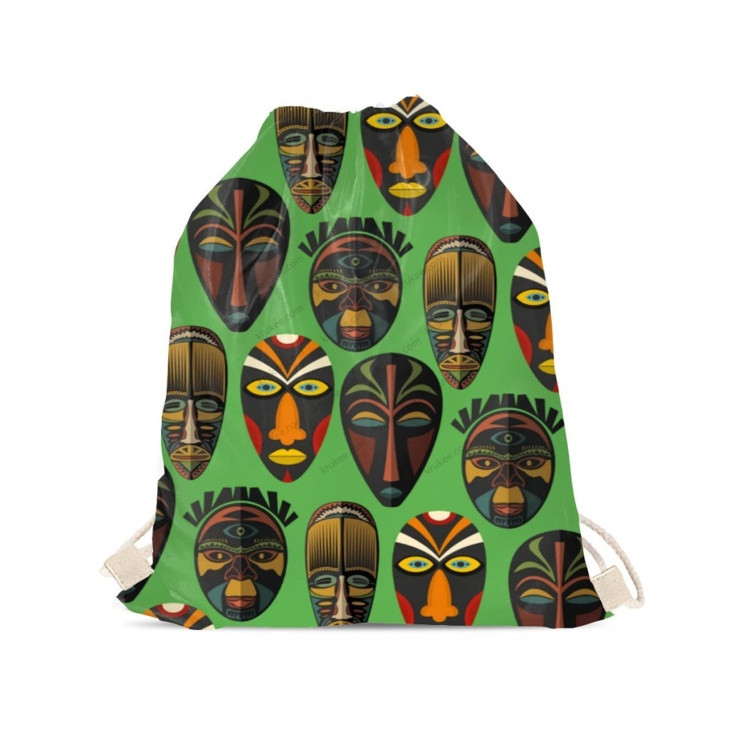 African Artwork Apron - Culture 76 Drawstring Pocket