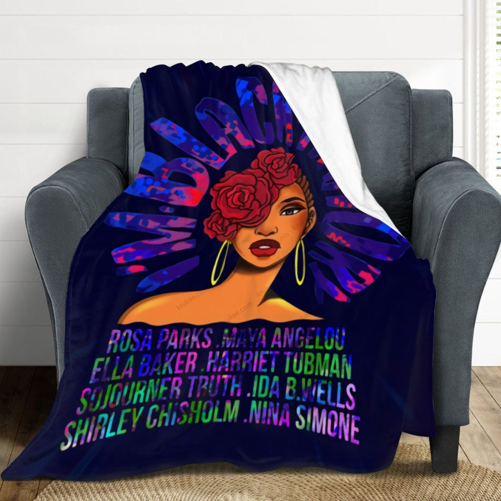 African Artwork Apron - Angeloufleece Blanket