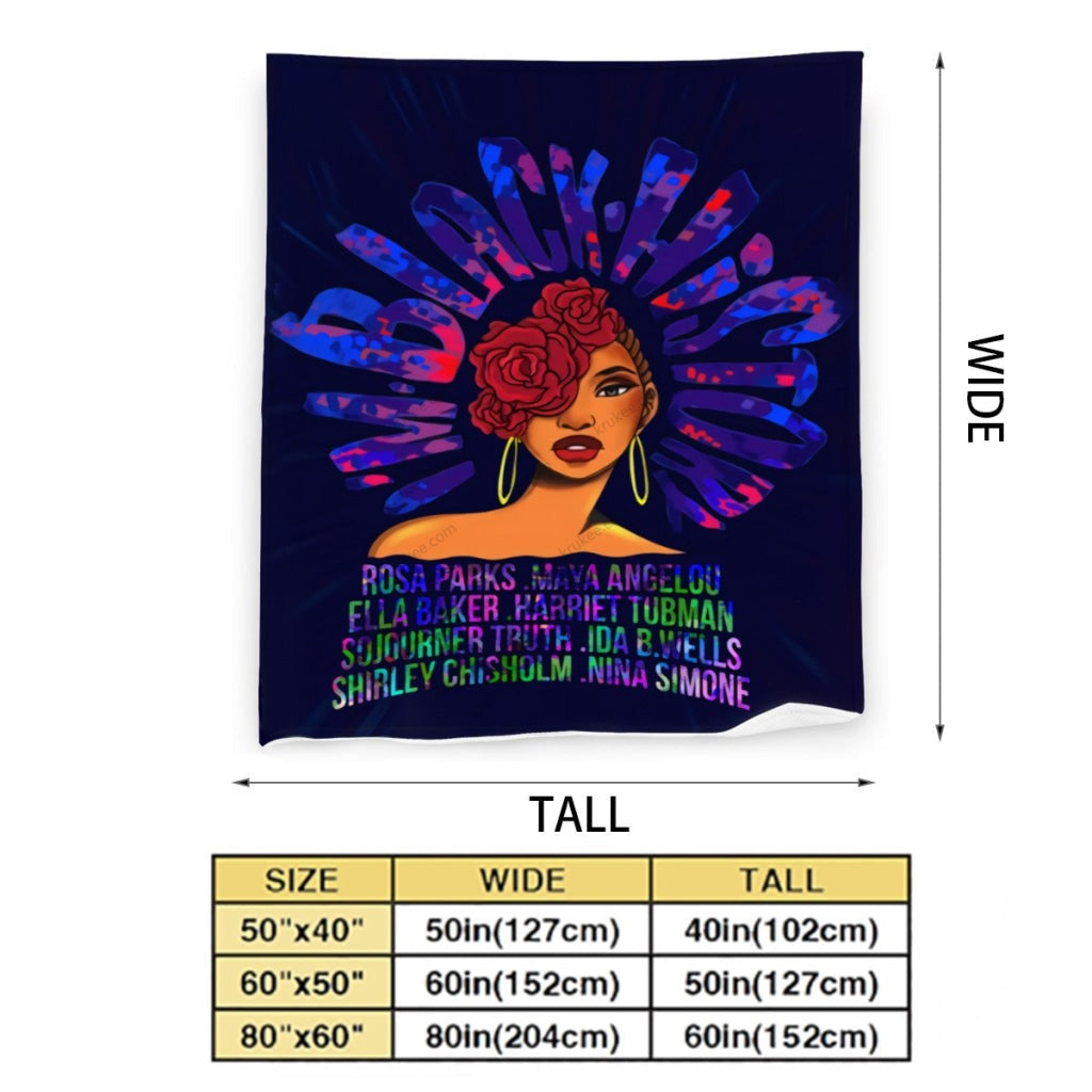 African Artwork Apron - Angeloufleece Blanket