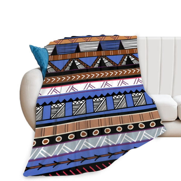 African Artwork Apron - Culture 18Fleece Blanket White / 40X50 Inch