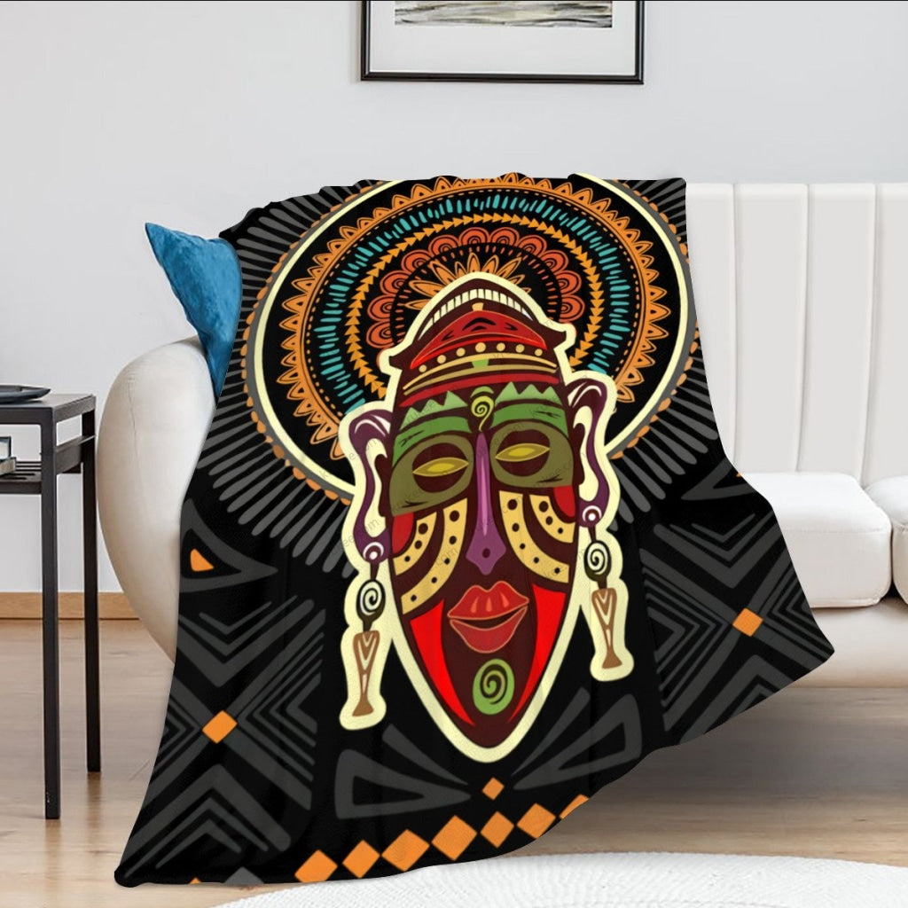African Artwork Apron - Culture 28 Fleece Blanket