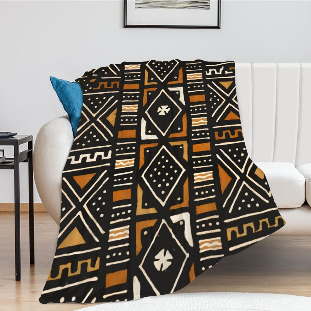 African Artwork Apron - Culturefleece Blanket