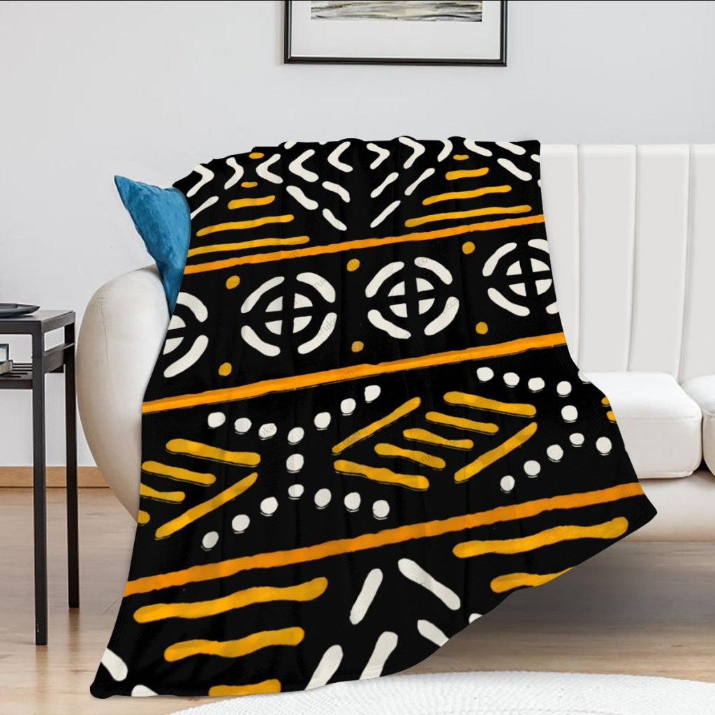 African Artwork Apron - Culture 5Fleece Blanket