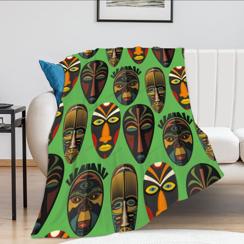 African Artwork Apron - Culture 76 Fleece Blanket