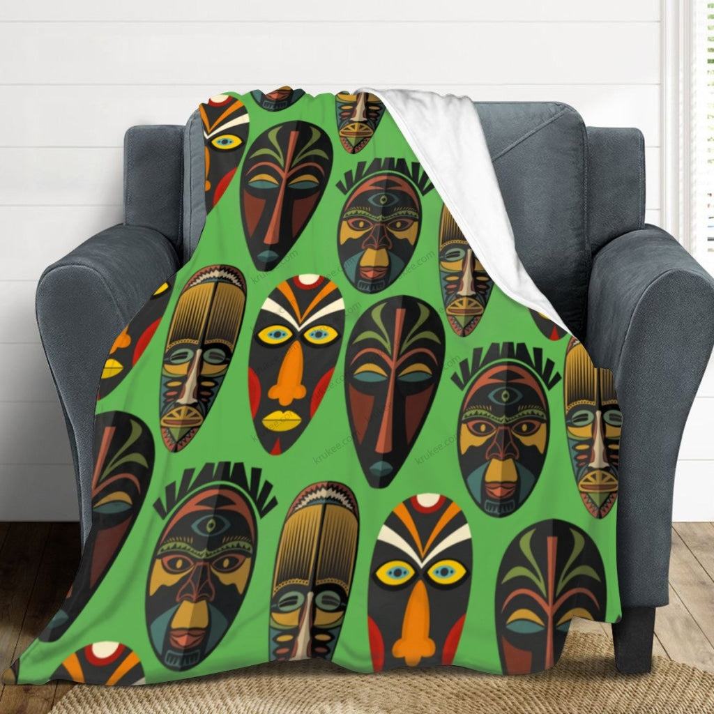 African Artwork Apron - Culture 76 Fleece Blanket