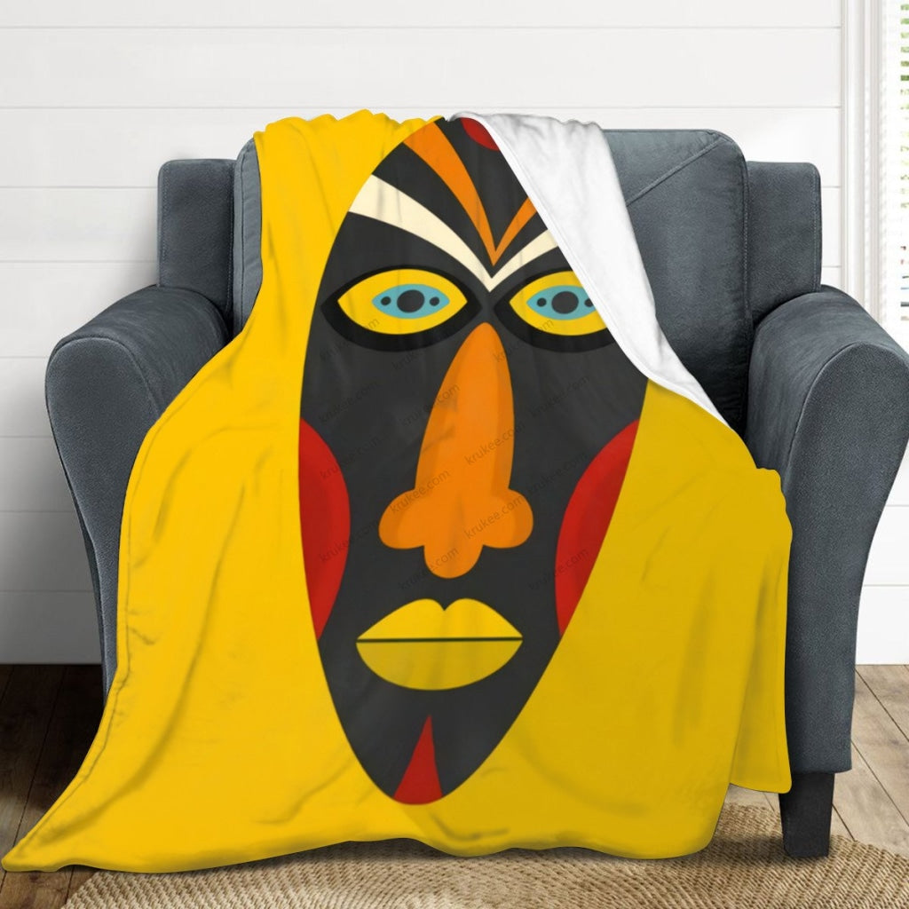 African Artwork Apron - Culture 8Fleece Blanket