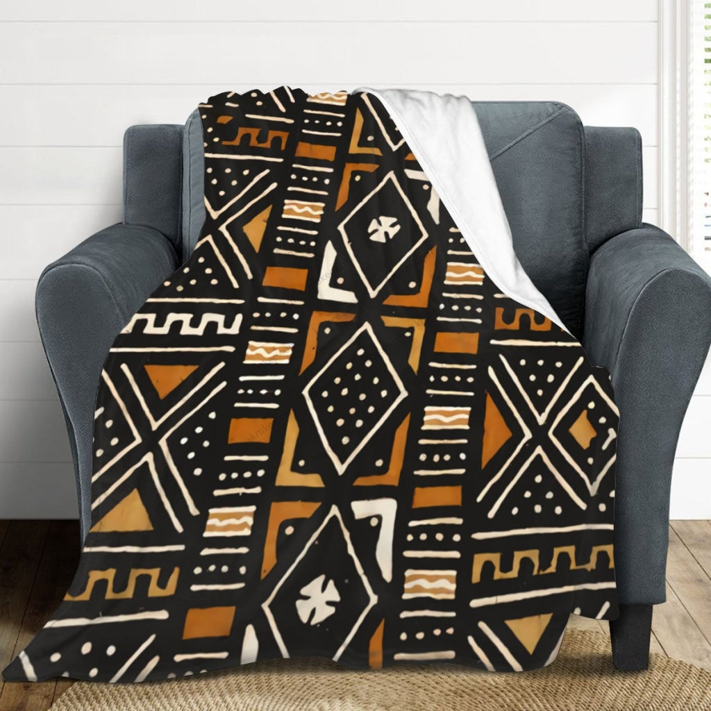 African Artwork Apron - Culturefleece Blanket