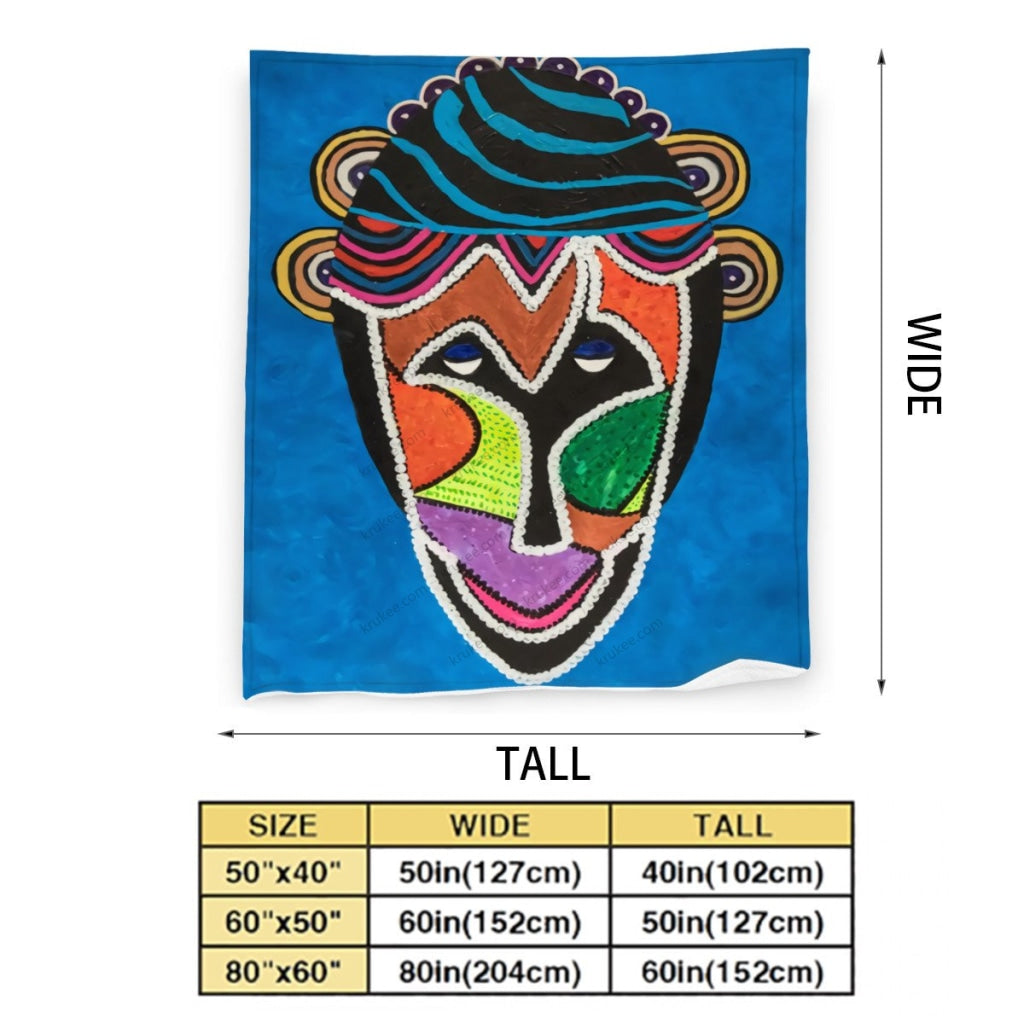 African Artwork Apron - Culture 9 Fleece Blanket