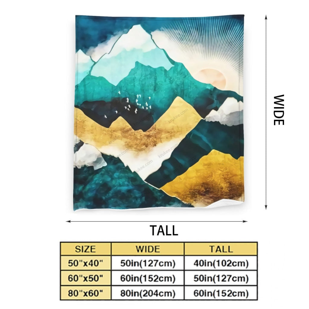 African Artwork Apron - Far Hillfleece Blanket