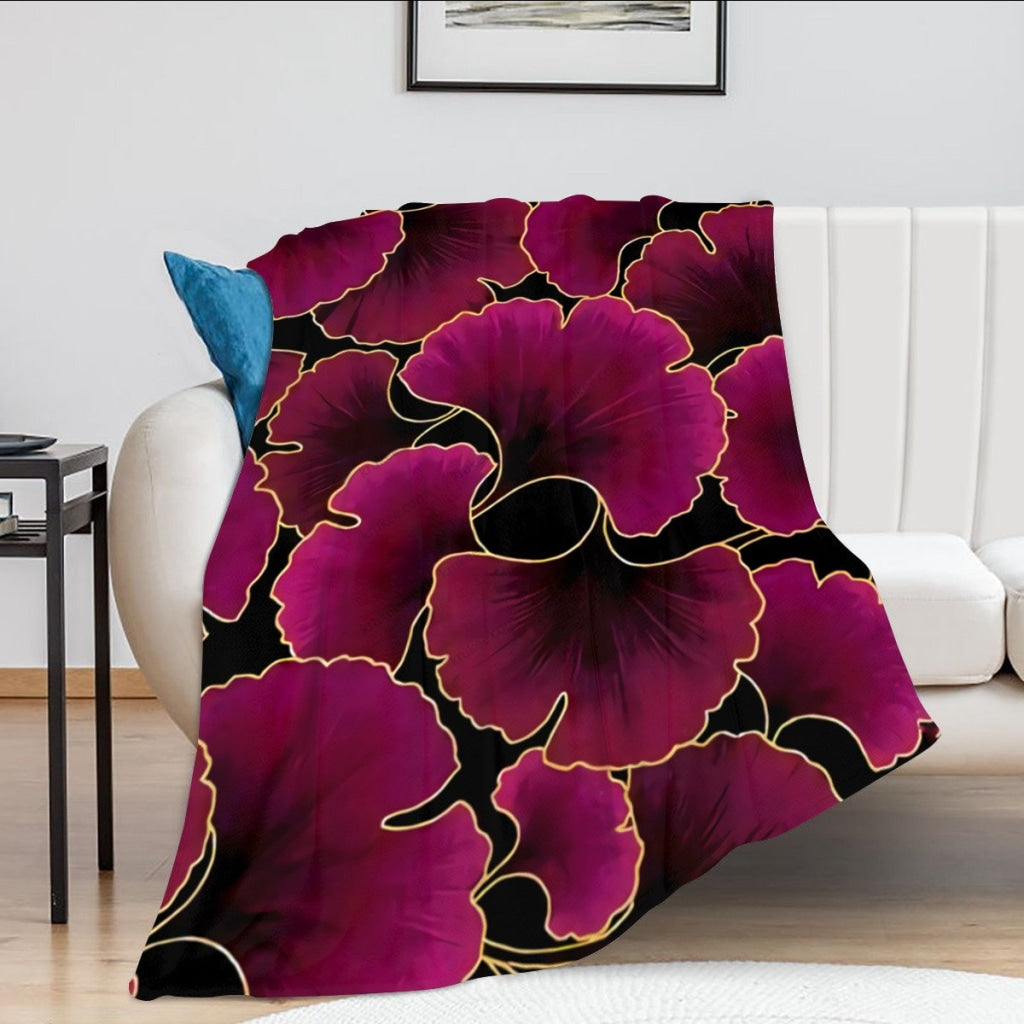 African Artwork Apron - Ginko 2Fleece Blanket