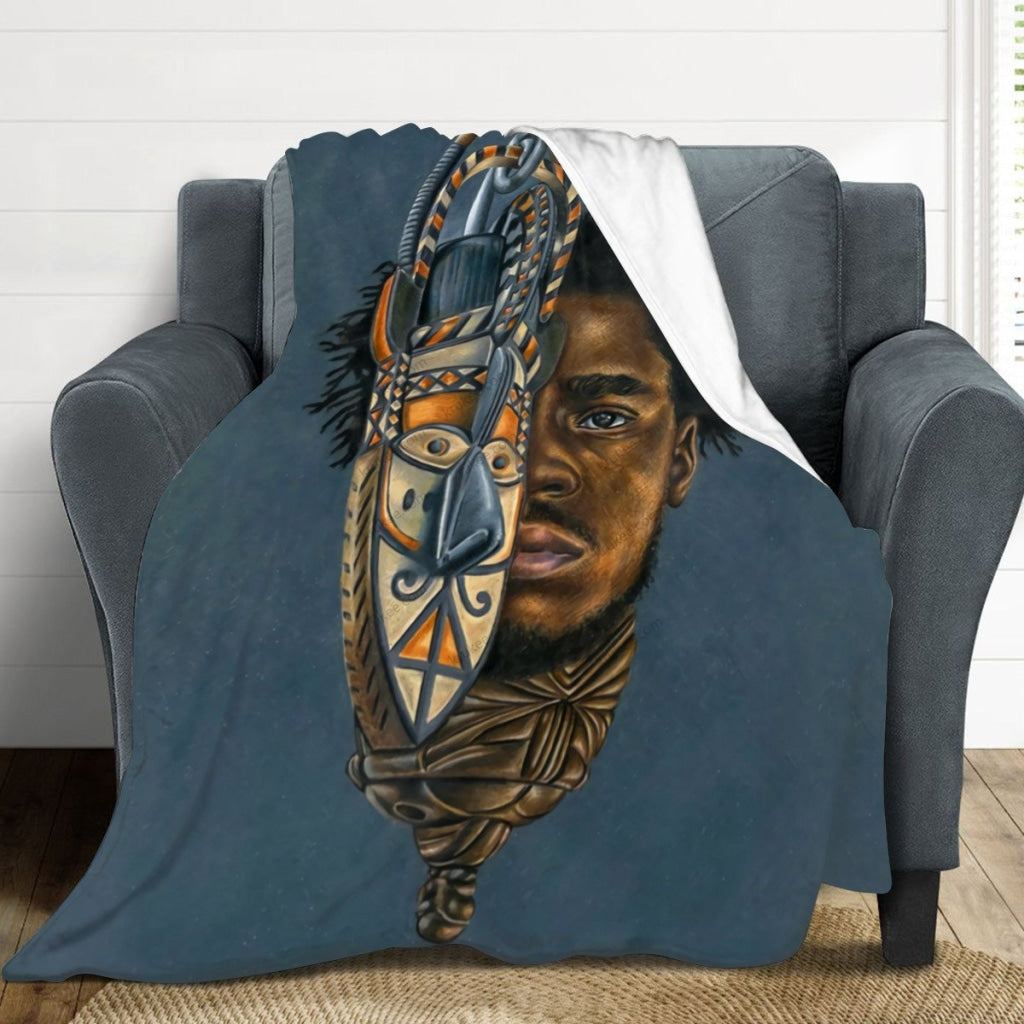 African Artwork Apron - Hefleece Blanket