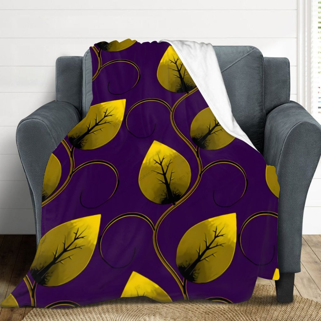 African Artwork Apron - Leaffleece Blanket