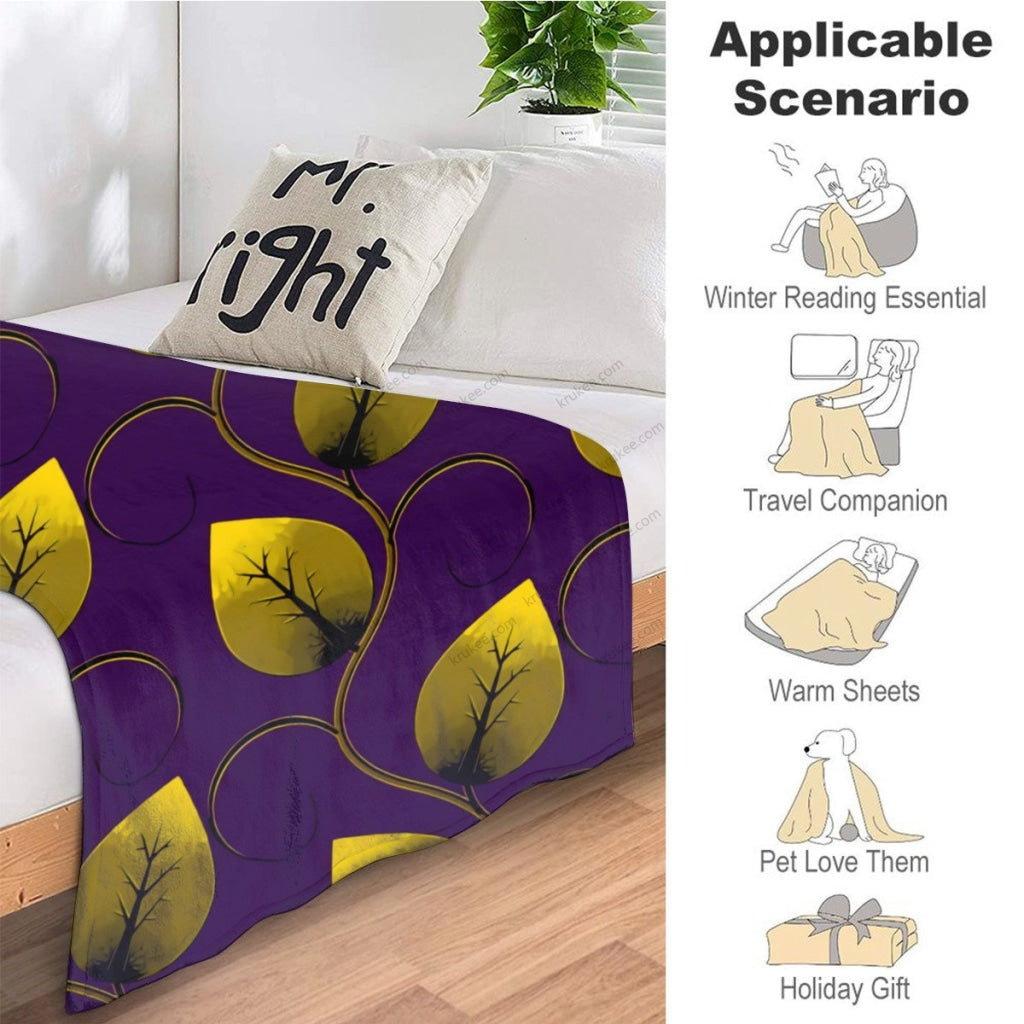 African Artwork Apron - Leaffleece Blanket