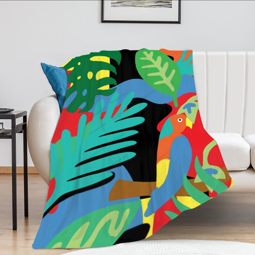 African Artwork Apron - Morningfleece Blanket