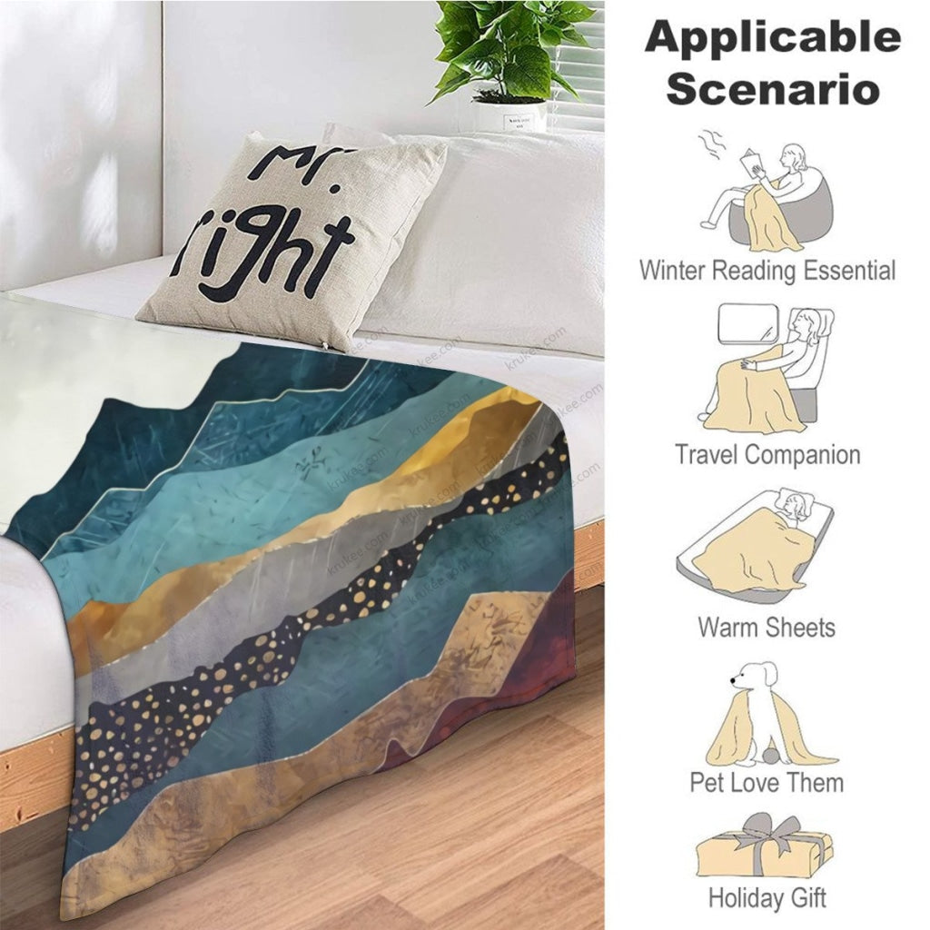 African Artwork Apron - Sunfleece Blanket