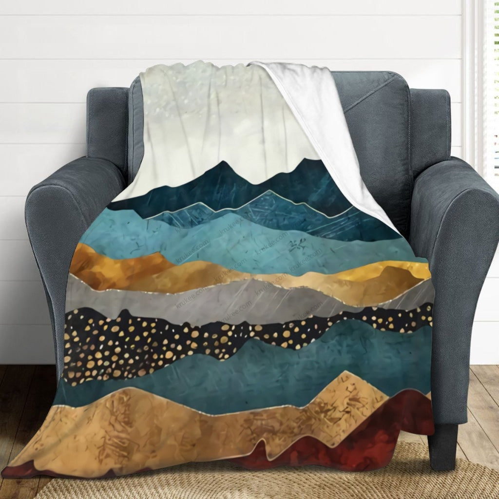 African Artwork Apron - Sunfleece Blanket