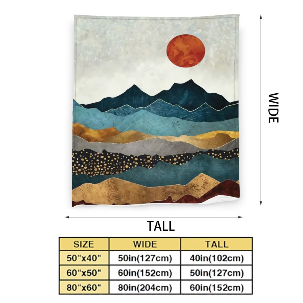 African Artwork Apron - Sunfleece Blanket