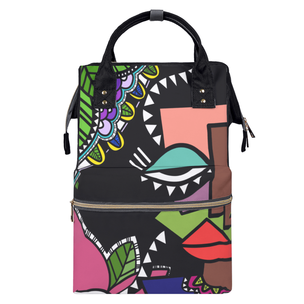 African Artwork Mammy Bag Culture X Krukee