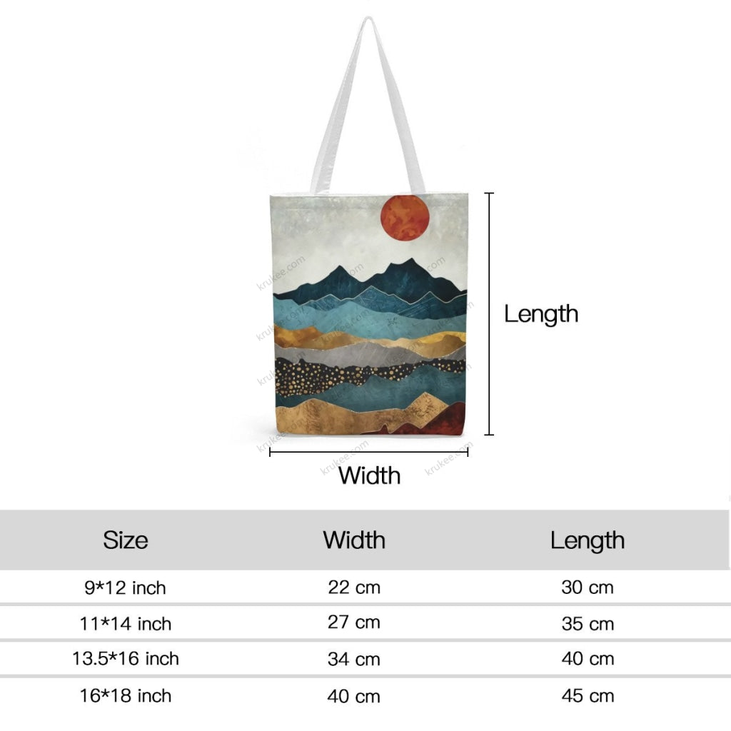 African Artwork Apron - Sun Natural Linen Tote Bag