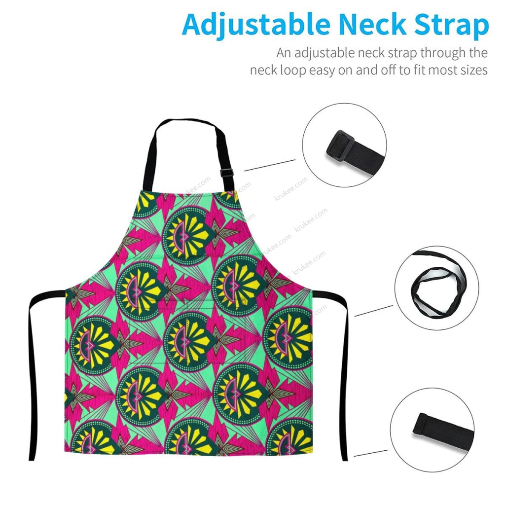African Culture Art Apron